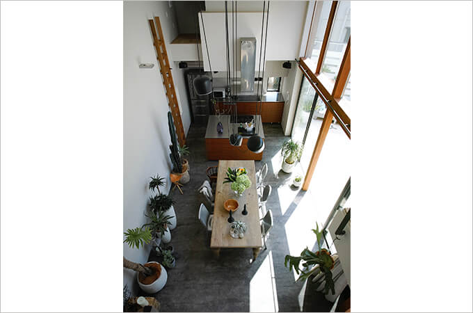 吹き抜けの写真