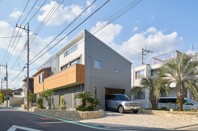 本橋さんが手掛けた住宅の外観