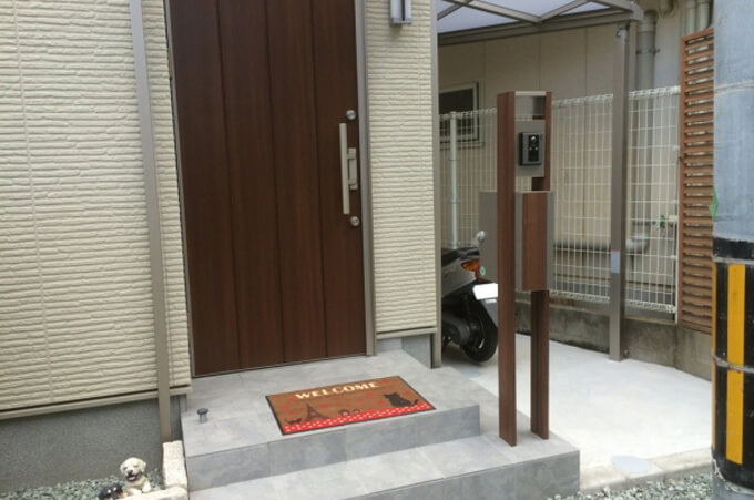 狭小地での施工例