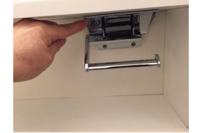 トイレットペーパーが入らないペーパーホルダー