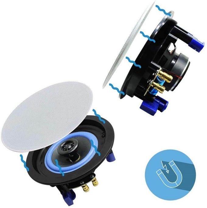 分離型の天井スピーカー