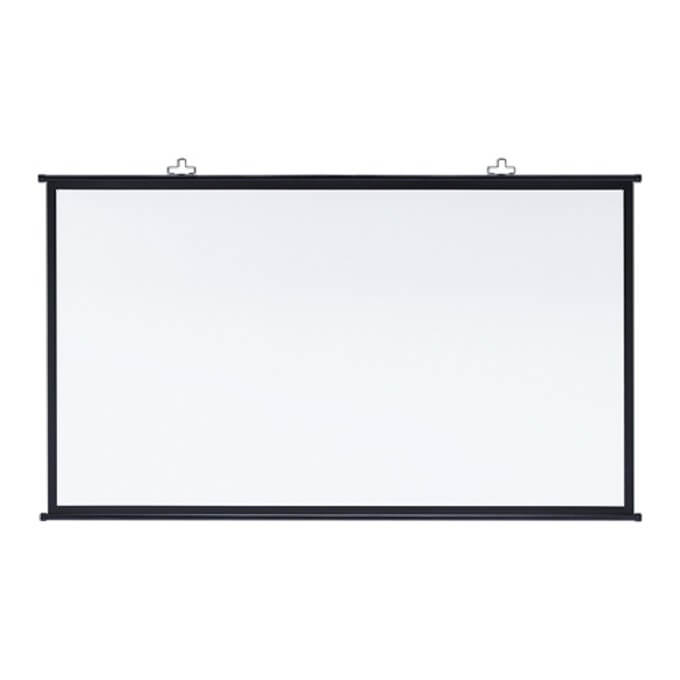 掛け軸タイプのスクリーン