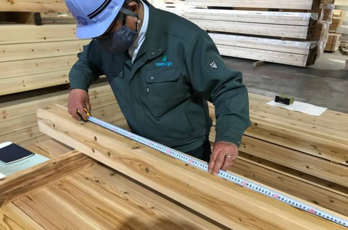 プレカット乾燥