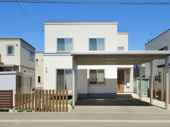 角材 庭・テラス施工例