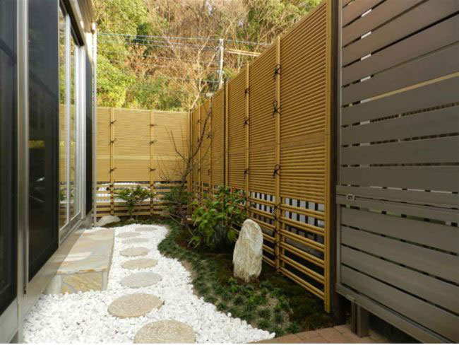 竹垣 庭・テラス施工例