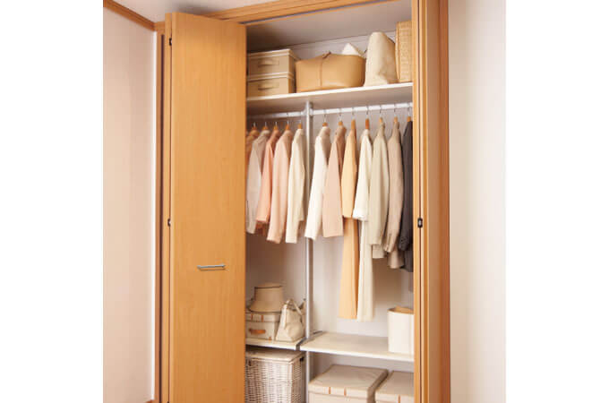 壁面クローゼット