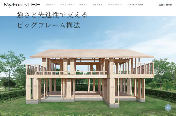 住友林業-ビッグフレーム構法