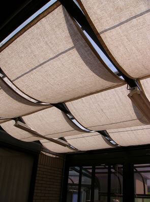 サンルーム 日除け