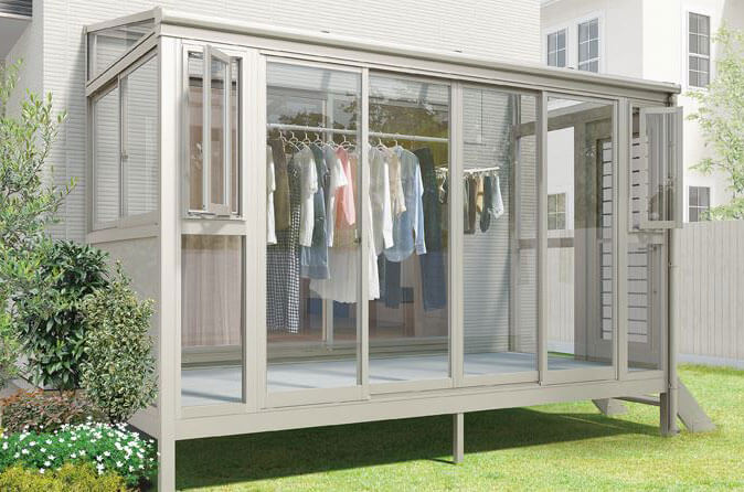 サンルーム 床納まり