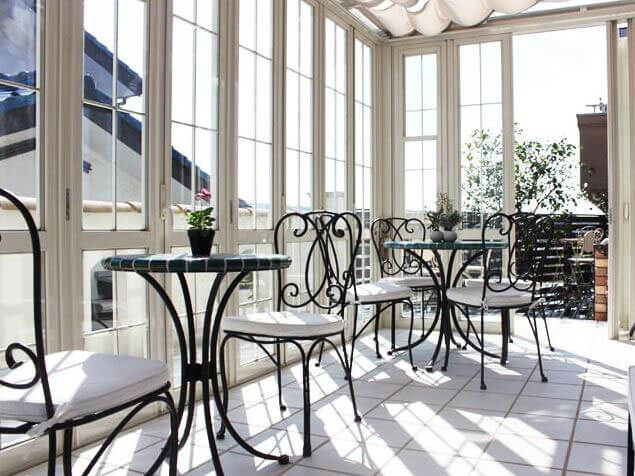 サンルーム ティータイム