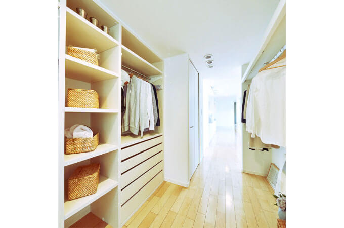 ウォークスルークローゼット