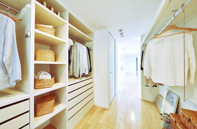 ウォークスルークローゼット