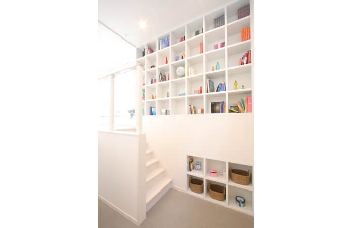 壁面収納の施工例