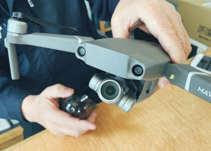 使用したドローン